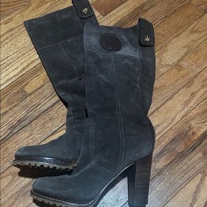 Tory Burch brown Suede Boots